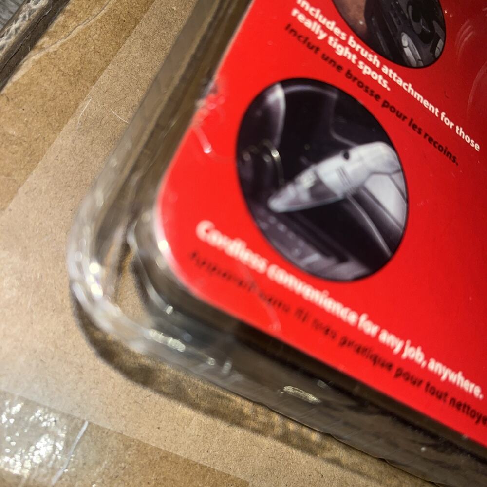 Dirt Devil Detailer Cordless Vacuum CV2000 New Vintage Old Stock 2005 Sealed - Picture 5 of 5